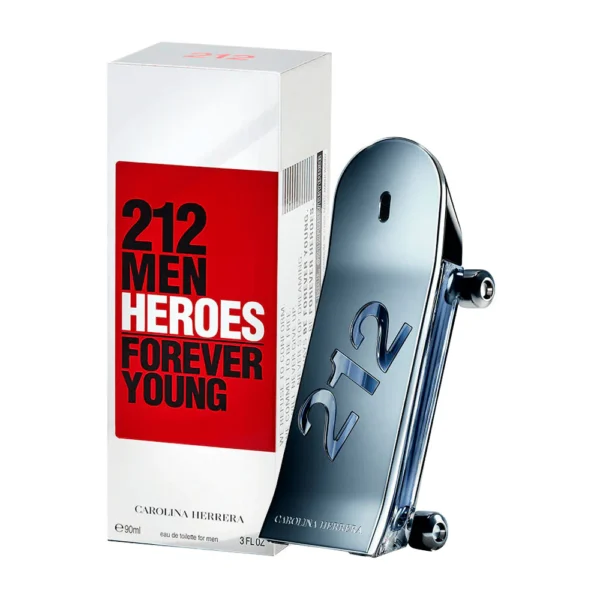 CAROLINA HERRERA 212 MAN HÉROES FOREVER YOUNG 90ML EDT
