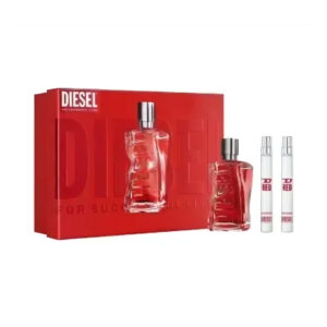 SET DIESEL RED PARFUM 100ML + 10 + 10ML