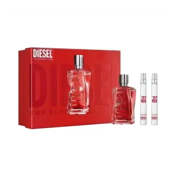 SET DIESEL RED PARFUM 100ML + 10 + 10ML